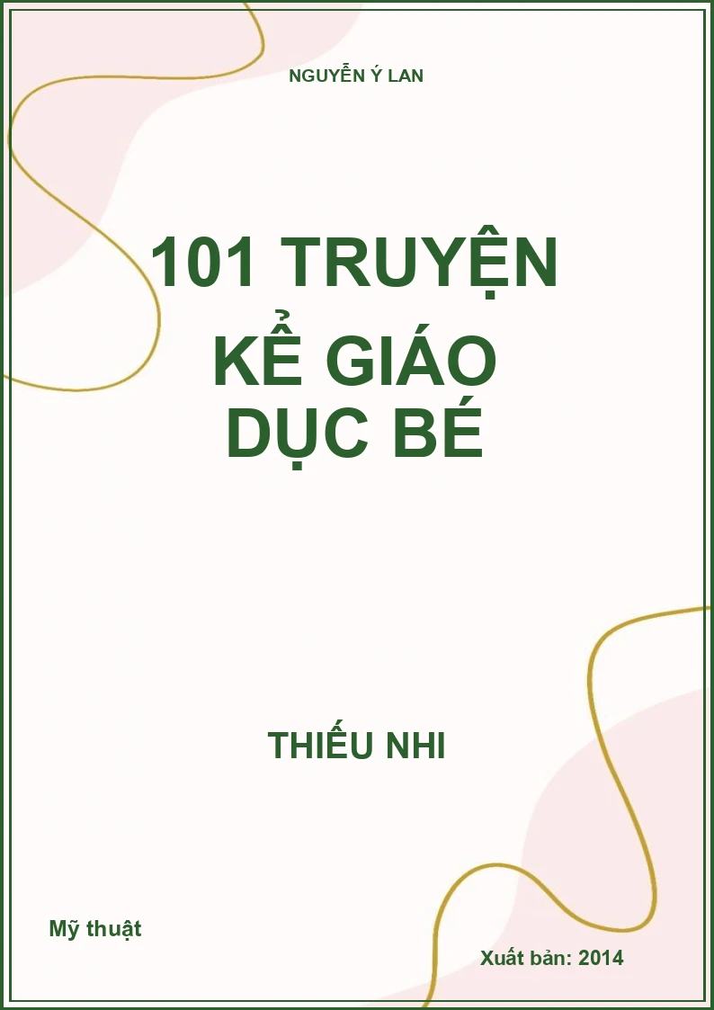 101 truyện kể giáo dục bé