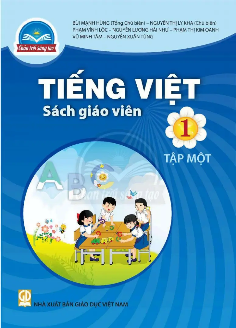 Sách Giáo Viên Tiếng Việt 1 - Tập 1 - Chân Trời Sáng Tạo