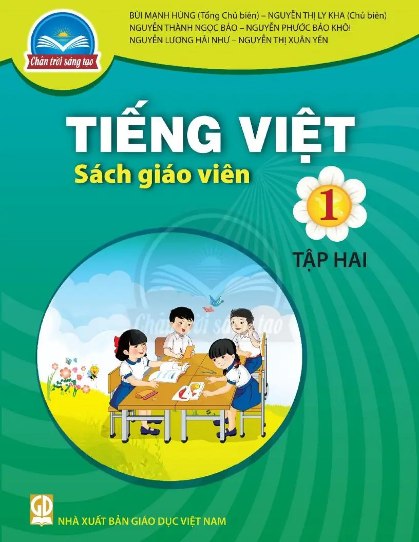 Sách Giáo Viên Tiếng Việt 1 - Tập 2 - Chân Trời Sáng Tạo