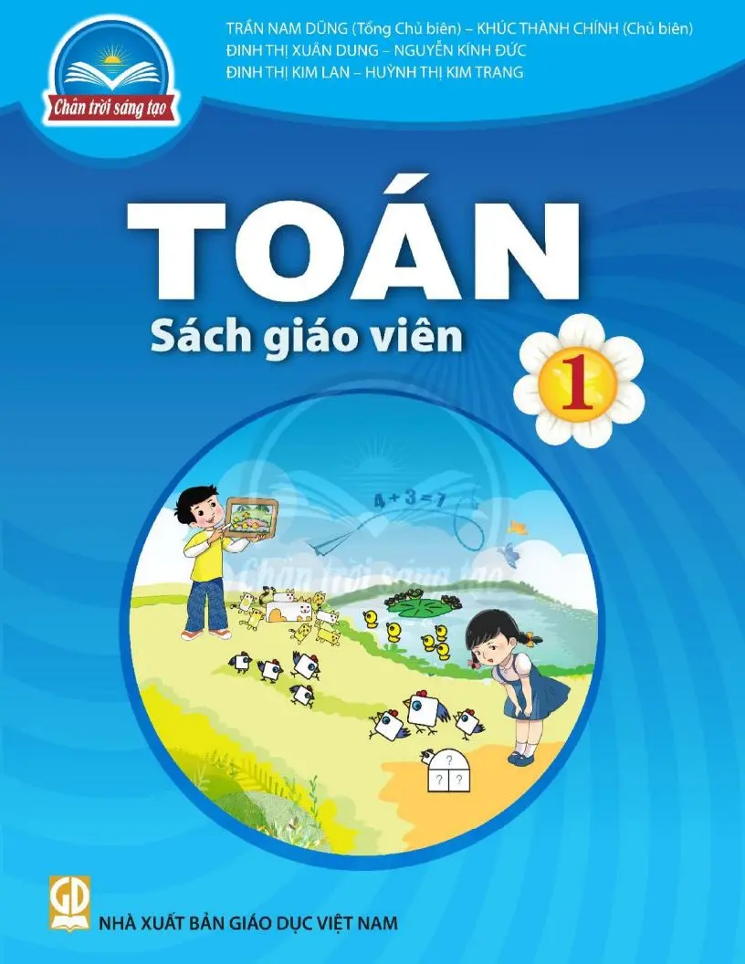 Sách Giáo Viên Toán 1 - Chân Trời Sáng Tạo