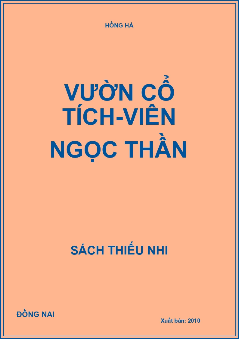Vườn cổ tích-Viên ngọc thần