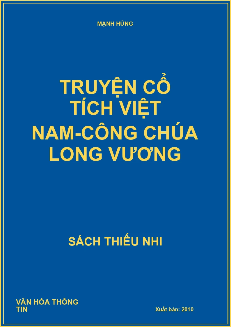 Truyện cổ tích việt nam-Công chúa long vương