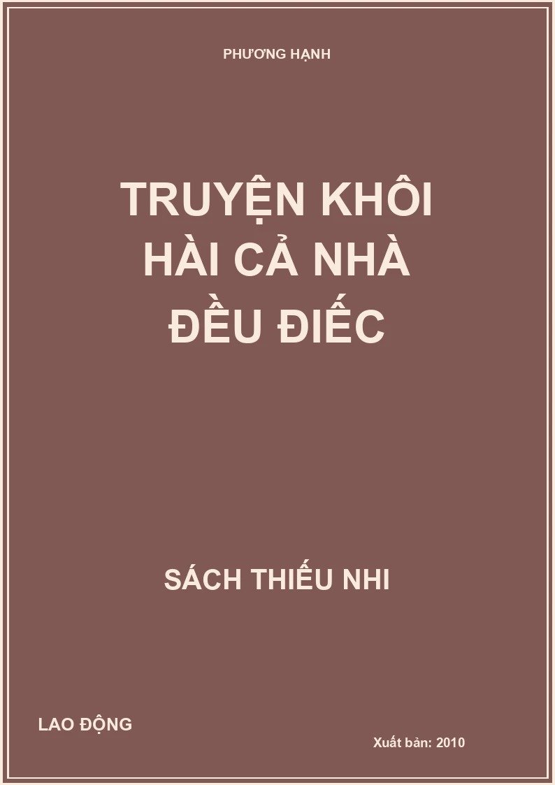 Truyện khôi hài cả nhà đều điếc
