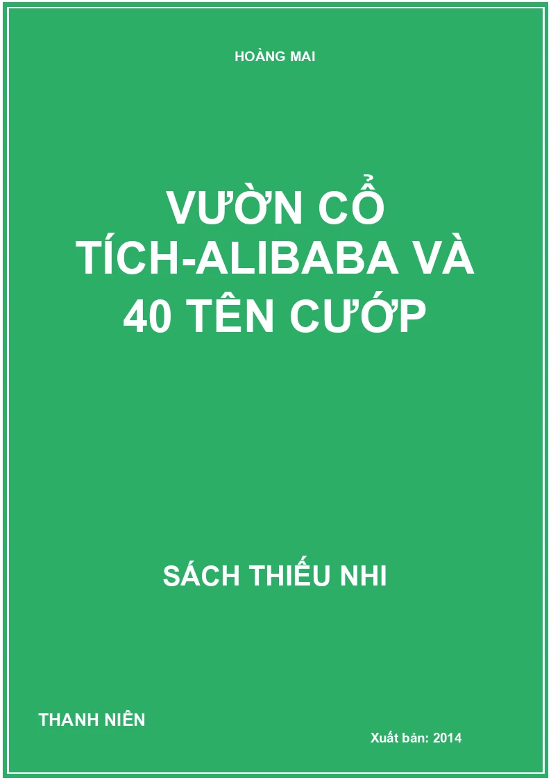 Vườn cổ tích-Alibaba và 40 tên cướp