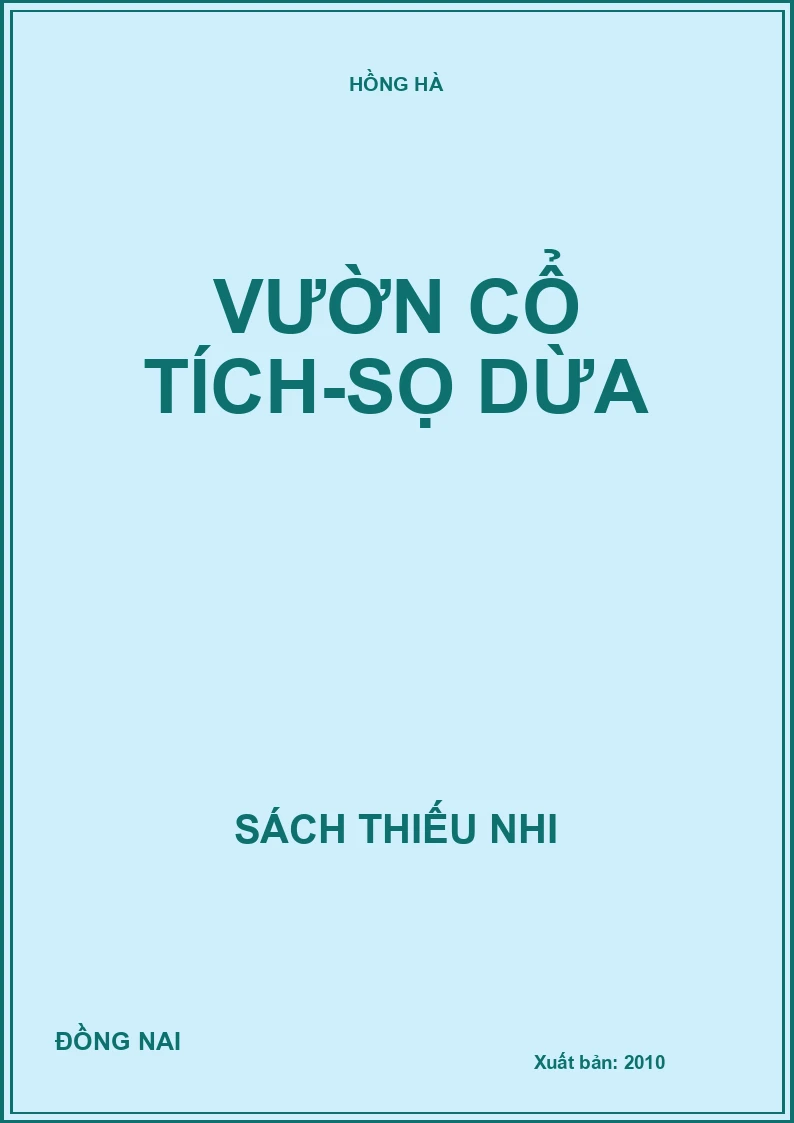 Vườn cổ tích-Sọ dừa