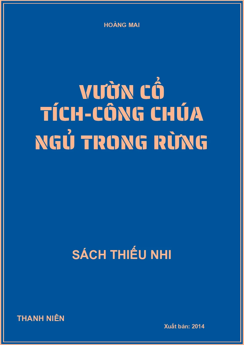 Vườn cổ tích-Công chúa ngủ trong rừng