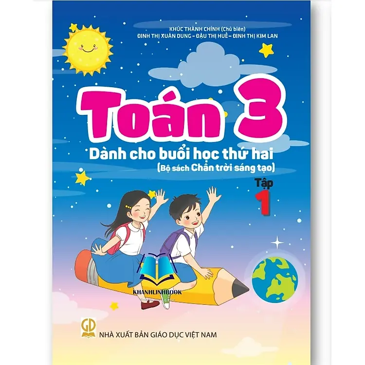 Toán 3 tập một dành cho buổi học thứ hai (bộ sách Chân trời sáng tạo)