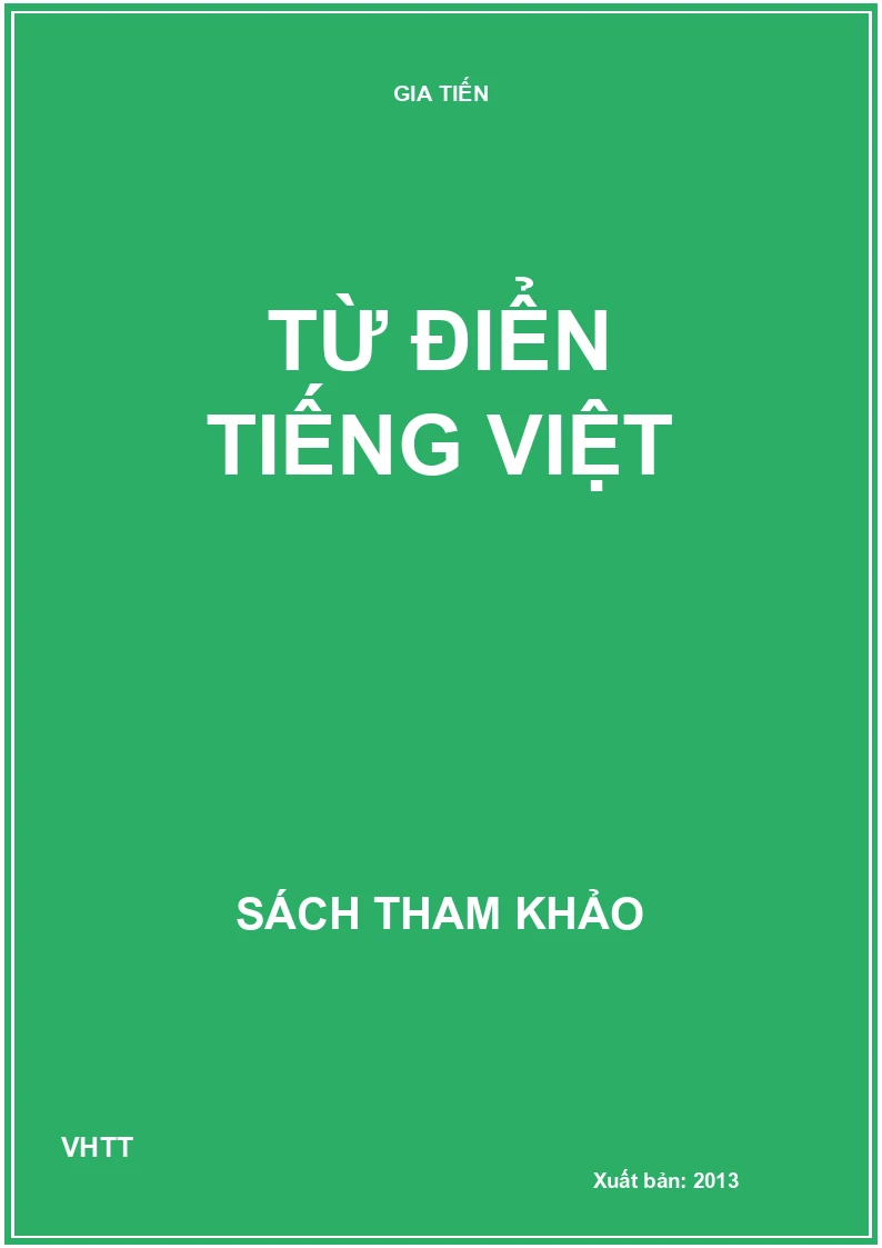 Từ điển Tiếng Việt