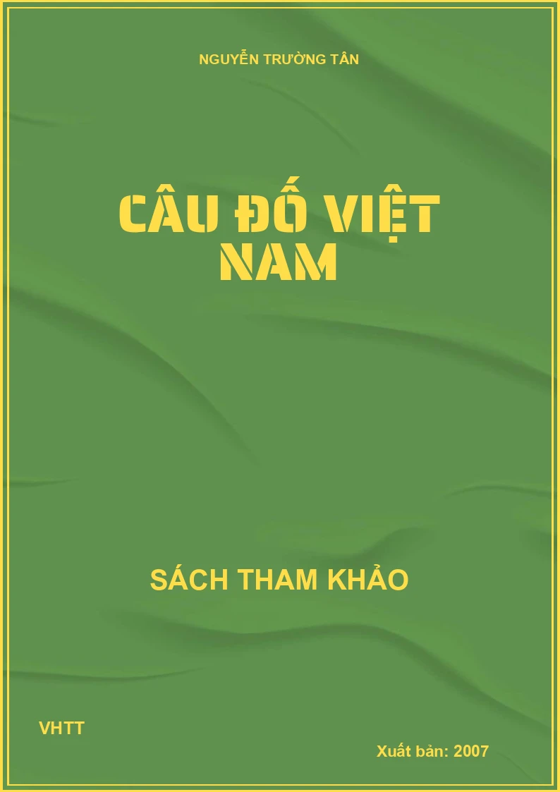 Câu đố Việt Nam