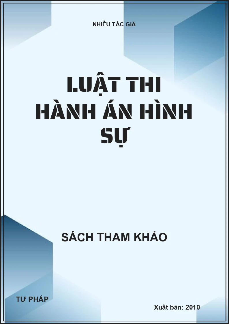 Luật thi hành án hình sự