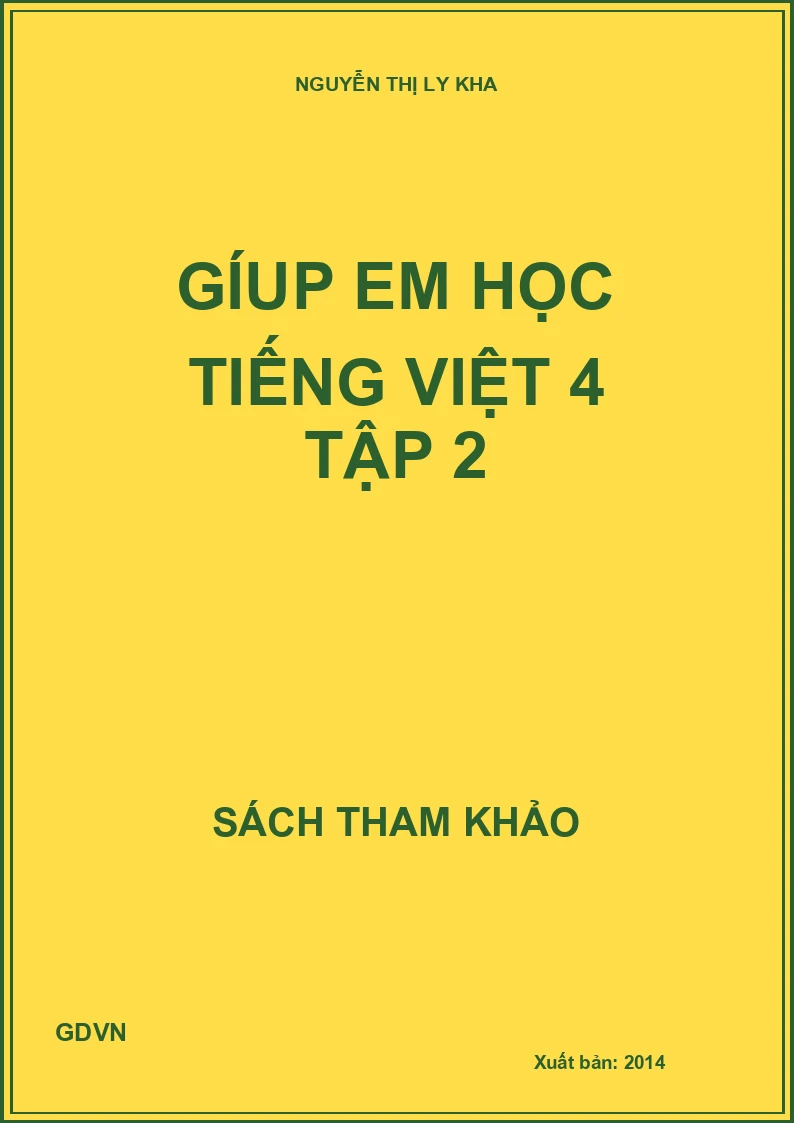 Gíup em học tiếng việt 4 Tập 2
