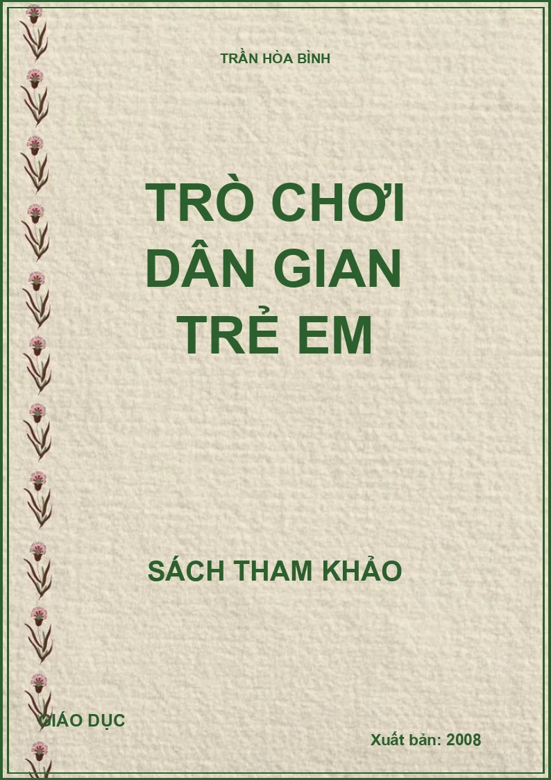 Trò chơi dân gian trẻ em