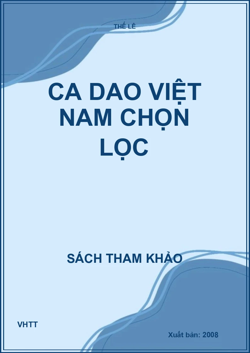 Ca dao Việt Nam chọn lọc