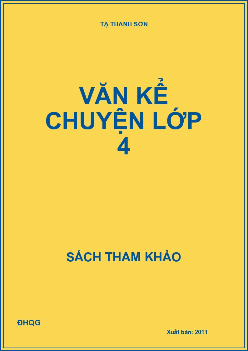 Văn kể chuyện lớp 4