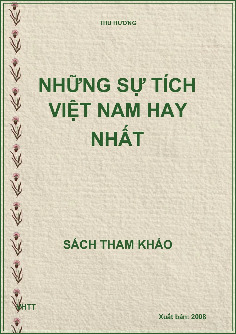 Những sự tích Việt Nam hay nhất