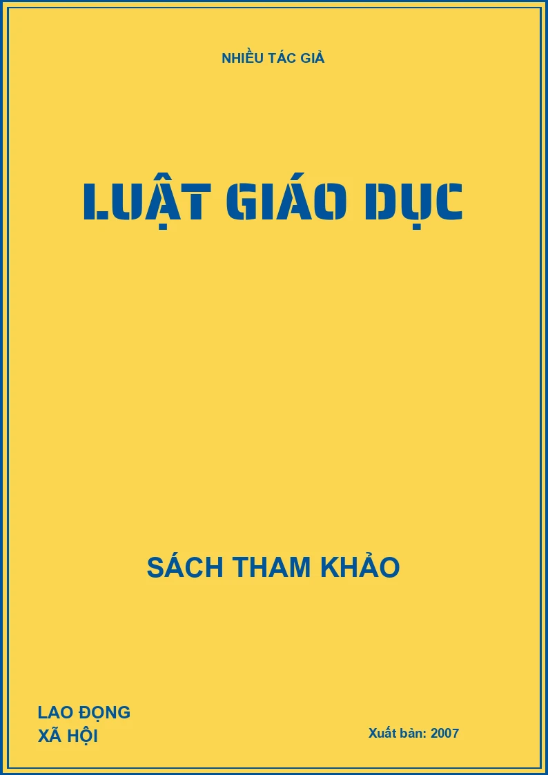 Luật giáo dục