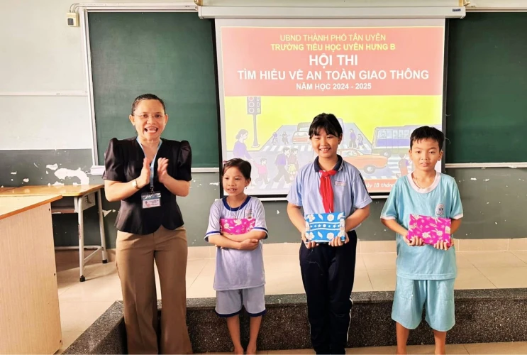 Tổ chức tuyên truyền An toàn giao thông cho học sinh năm học 2024-2025