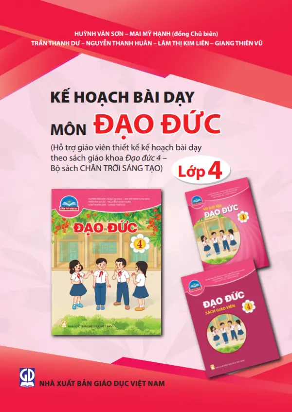 Kế hoạch bài dạy môn Đạo đức lớp 4 (theo bộ sách CTST)