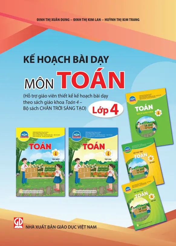 Kế hoạch bài dạy môn Toán lớp 4 (theo bộ sách CTST)