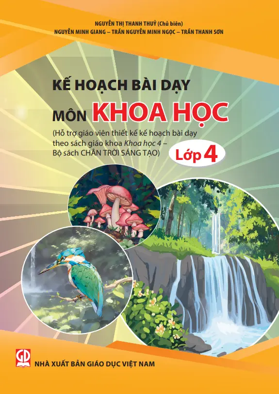 Kế hoạch bài dạy môn Khoa học lớp 4 (theo bộ sách CTST)