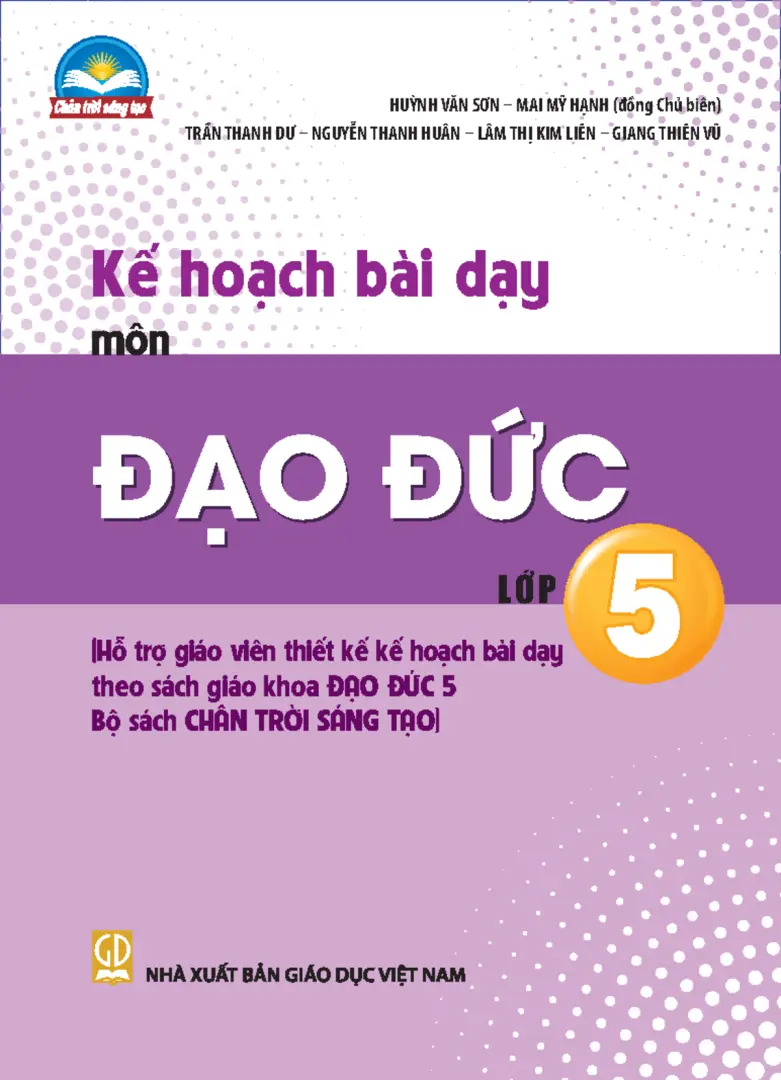 Kế hoạch bài dạy môn Đạo đức lớp 5 (CTST)
