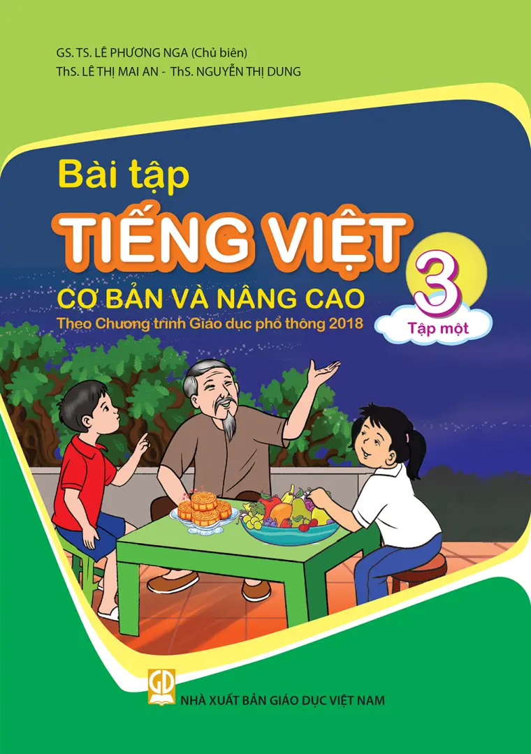 Bài tập Tiếng Việt 3 tập một cơ bản và nâng cao theo CTGDPT 2018