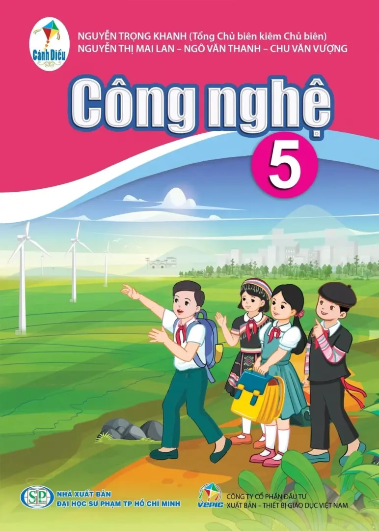 Sách giáo khoa Công nghệ 5 - Cánh Diều