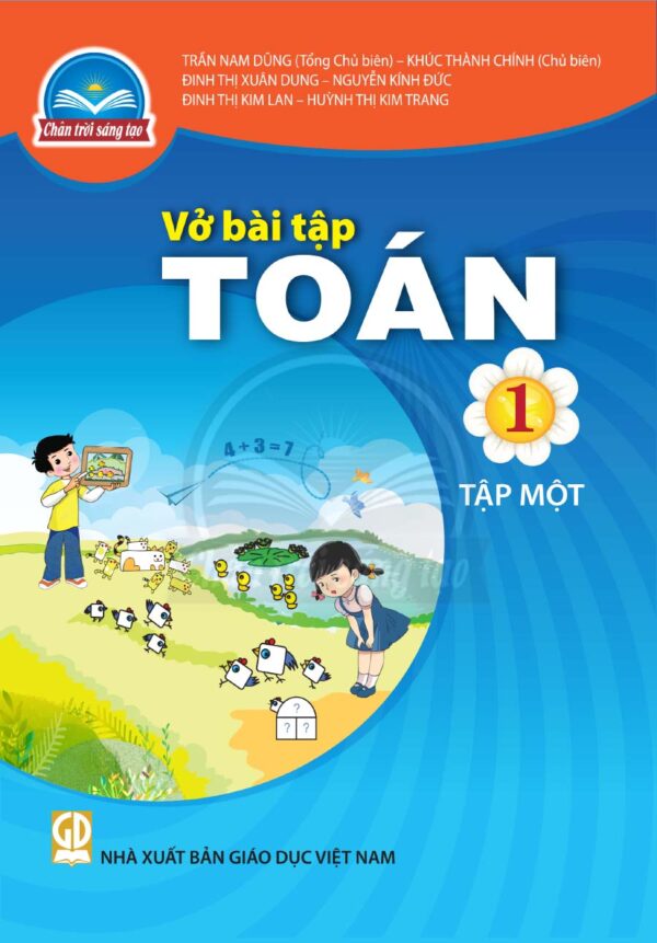 Vở Bài Tập Toán 1 - Tập 1 - Chân Trời Sáng Tạo