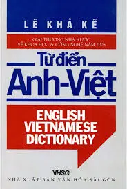 Từ điển Anh Việt