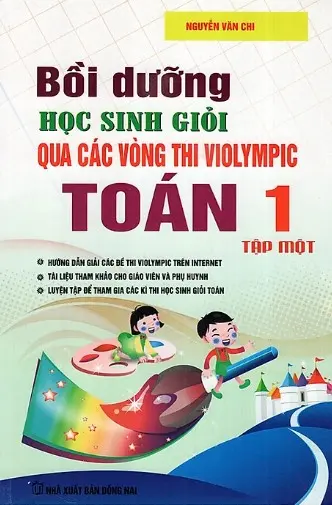 Bồi dưỡng học sinh giỏi qua các vòng thi violympic Toán 1 tập một