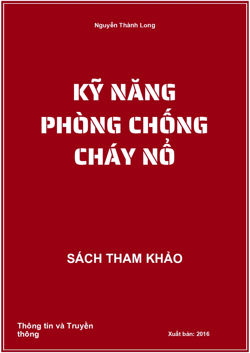 Kỹ năng phòng chống cháy nổ
