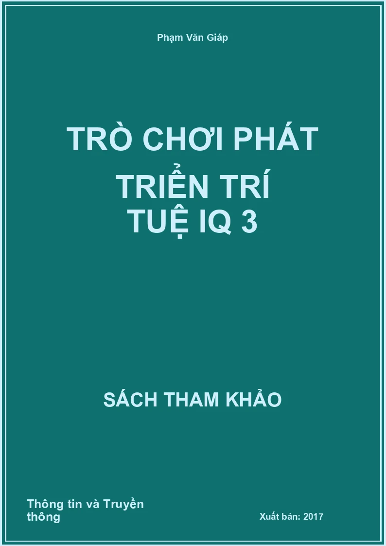 Trò chơi phát triển trí tuệ IQ 3