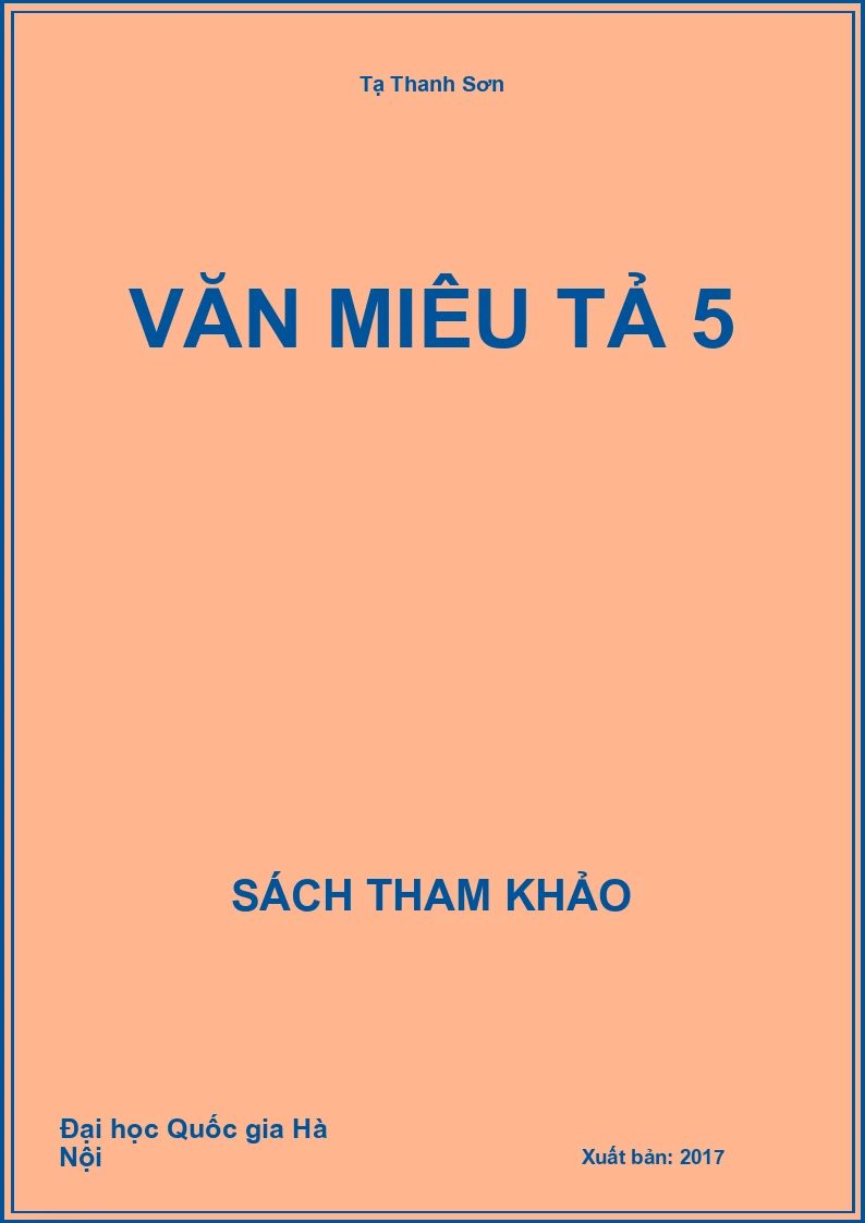 Văn miêu tả 5