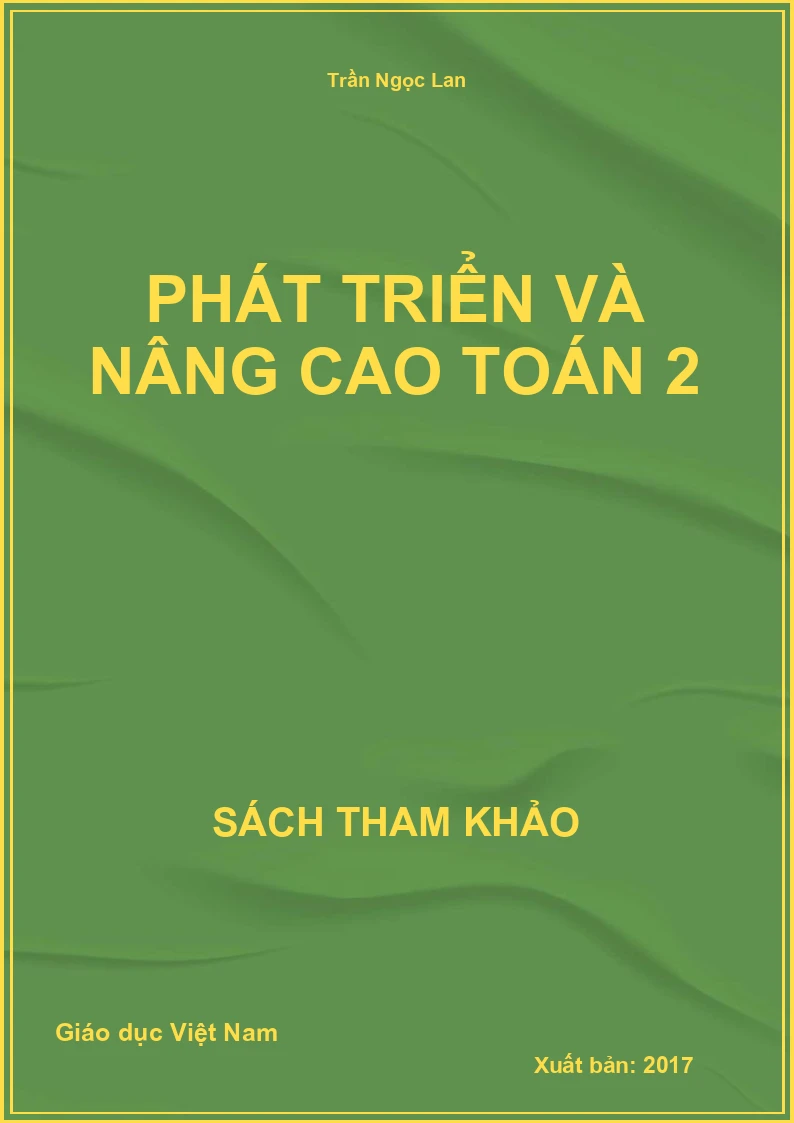 Phát triển và nâng cao toán 2