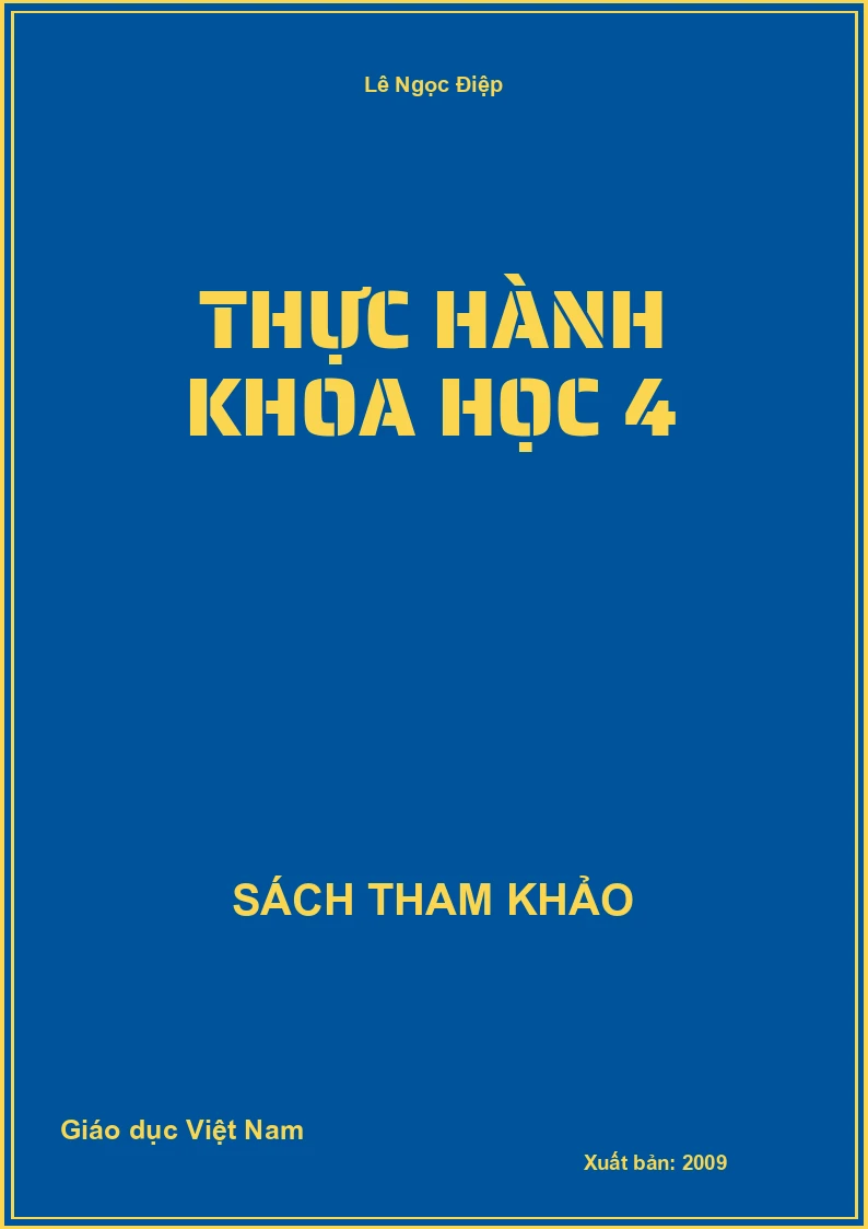 Thực hành Khoa học 4