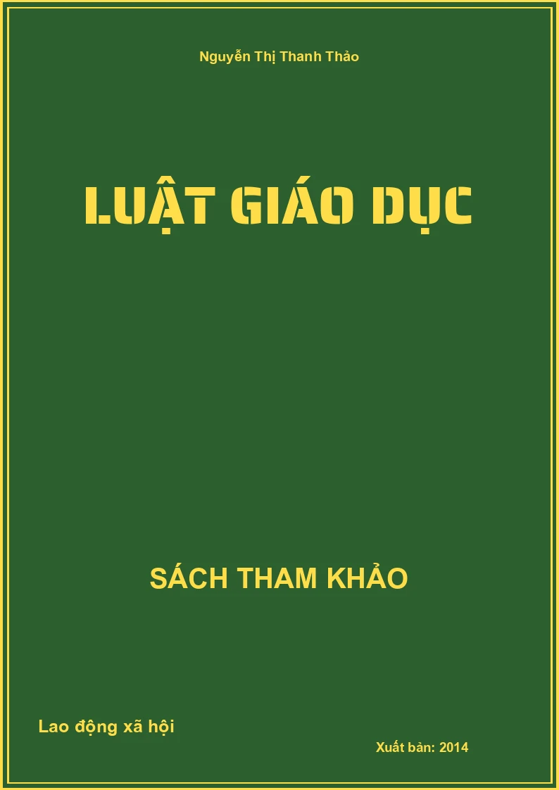Luật giáo dục