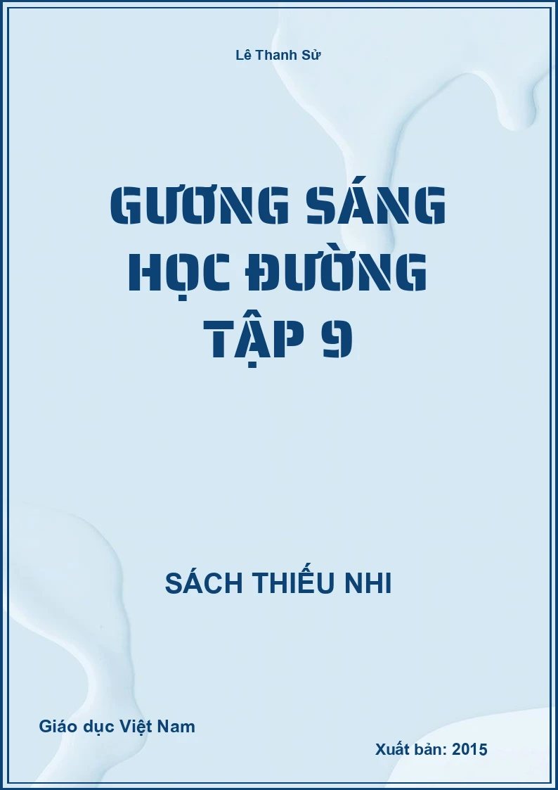 Gương sáng học đường tập 9