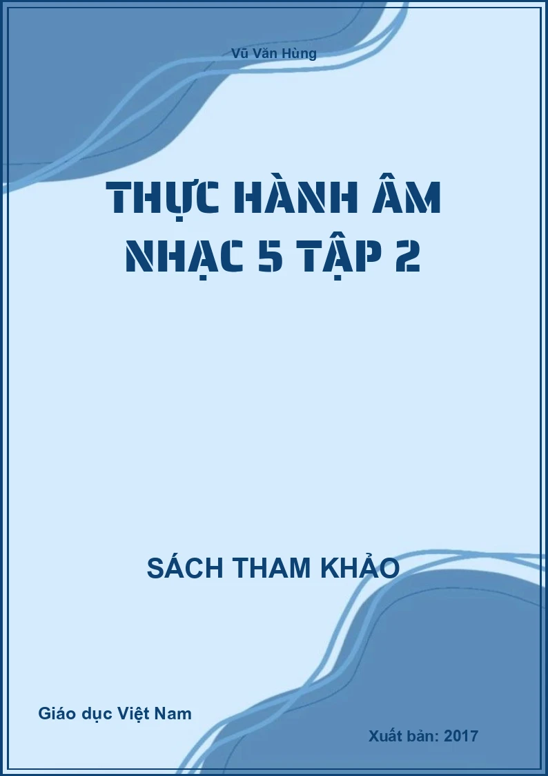 Thực hành âm nhạc 5 tập 2
