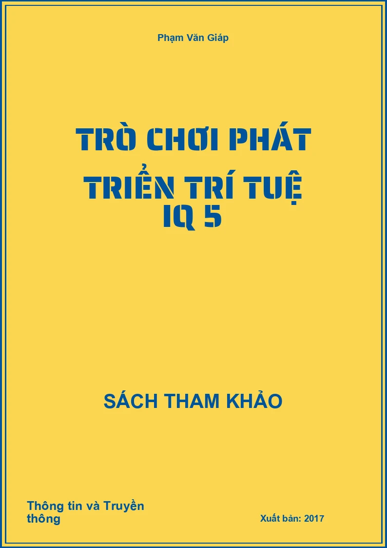Trò chơi phát triển trí tuệ IQ 5