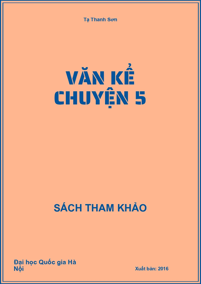Văn kể chuyện 5