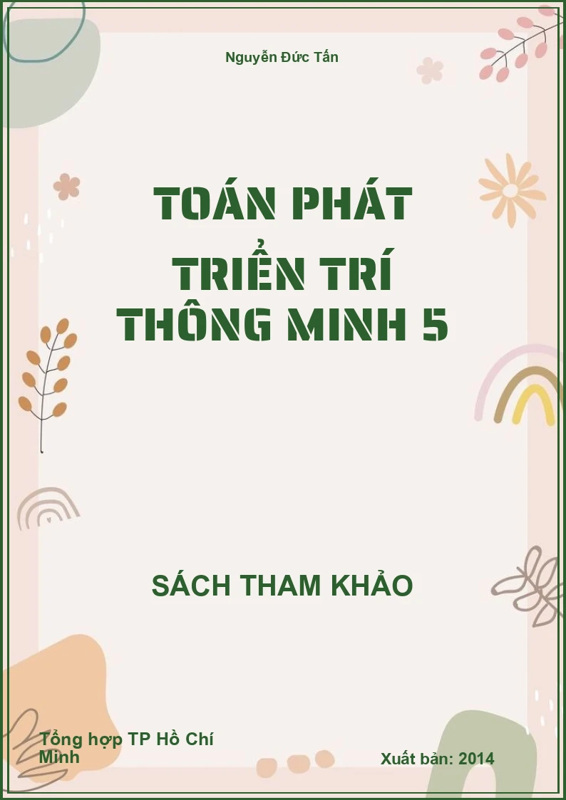 Toán phát triển trí thông minh 5