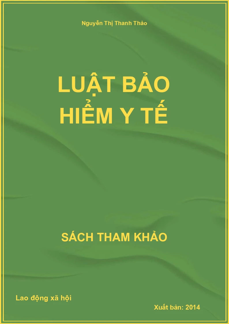 Luật bảo hiểm y tế