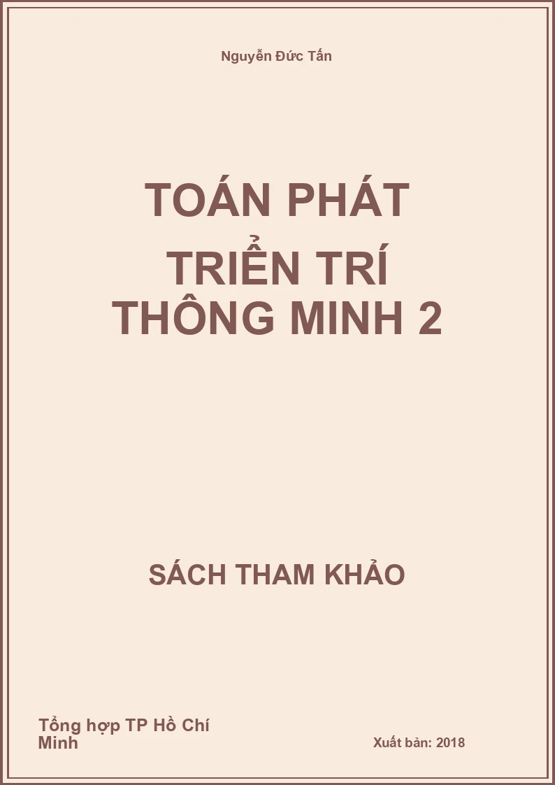 Toán phát triển trí thông minh 2