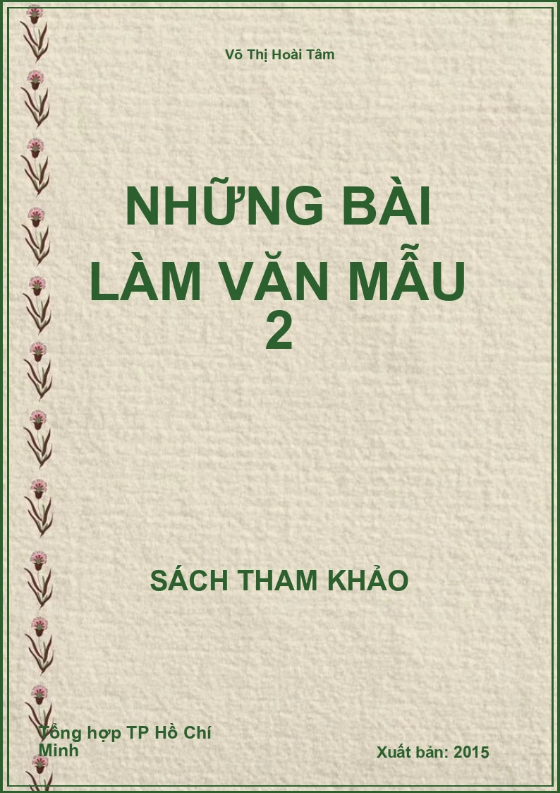 Những bài làm văn mẫu 2