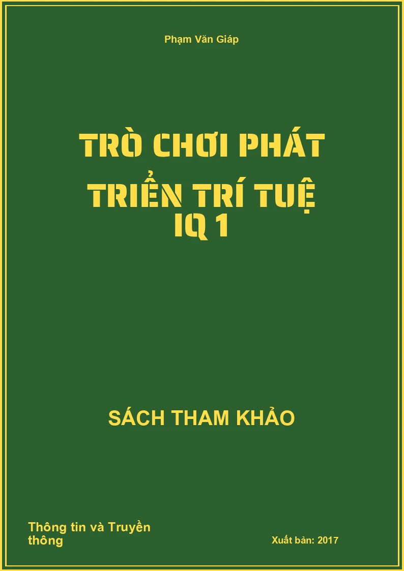 Trò chơi phát triển trí tuệ IQ 1