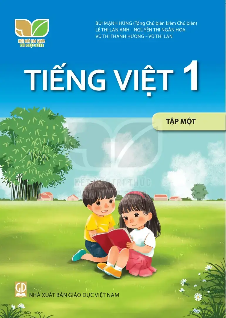 Sách Giáo Khoa Tiếng Việt 1 - Tập 1 - Kết Nối Tri Thức