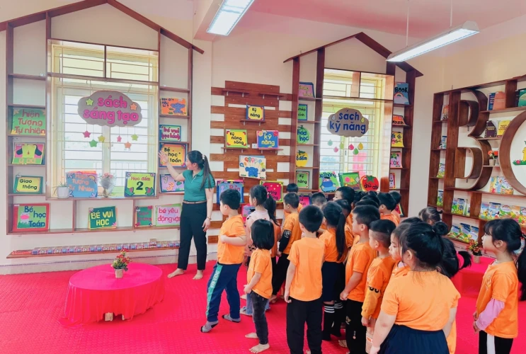 Hiệu quả của mô hình Thư viện số trong trường mầm non