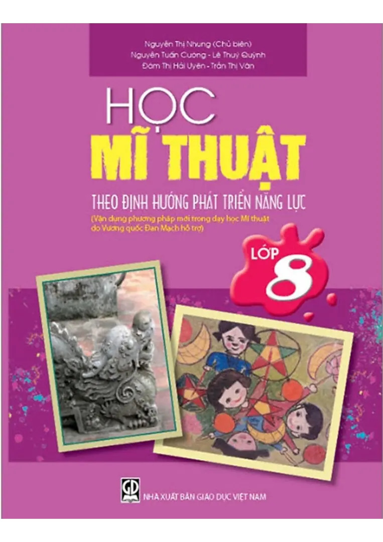 Sách giáo khoa Mĩ Thuật 8