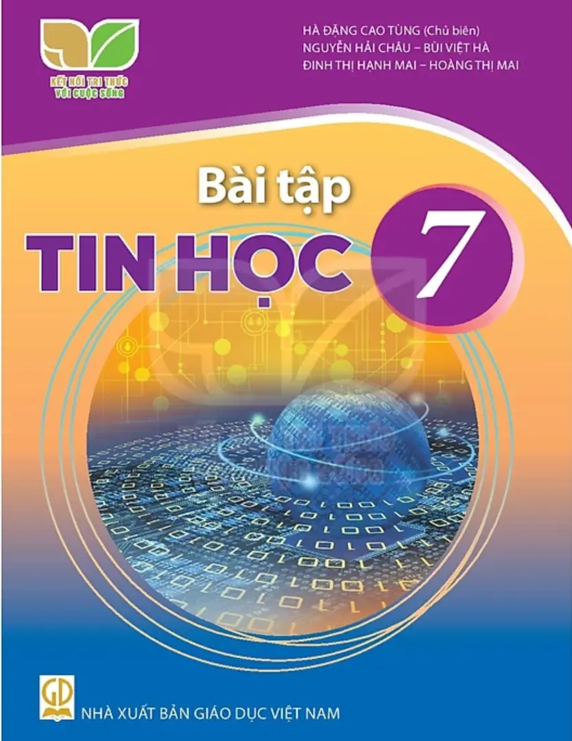 Sách bài tập Tin học 7 - Kết nối tri thức
