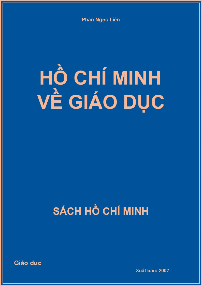 Hồ Chí Minh về giáo dục